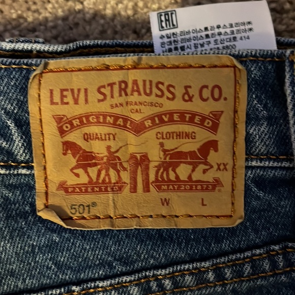 levi’s 501 shorts - Picture 5 of 5